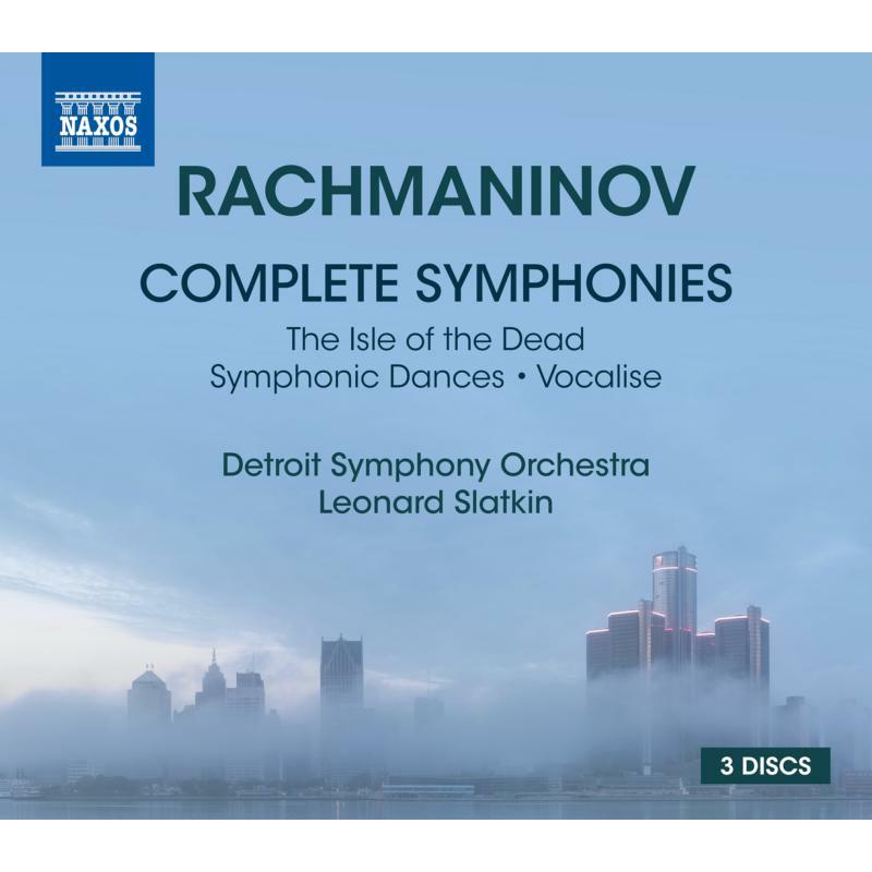 DETROIT SYMPHONY ORCHESTRA - Sergey Rachmaninov: Complete Symphonies (The Isle of the Dead; Symphonic Dances; Vocalise) - 8503278