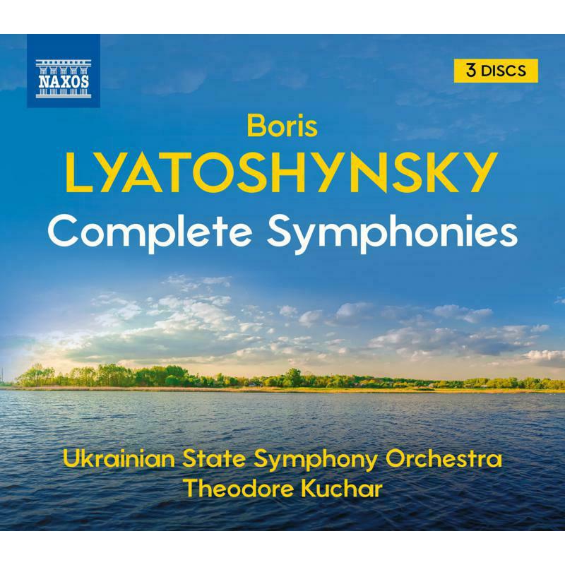 Ukrankian State So/Kuchar - Boris Lyatoshynsky: Complete Symphonies - 8503303
