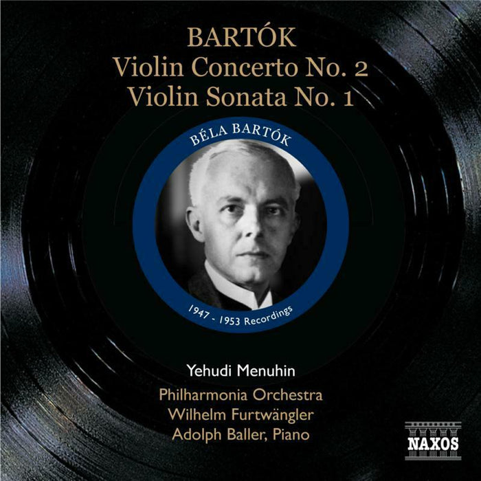 Menuhin:Philharmonia - Bartok: Violin Concerto/ Sonata - 8111336