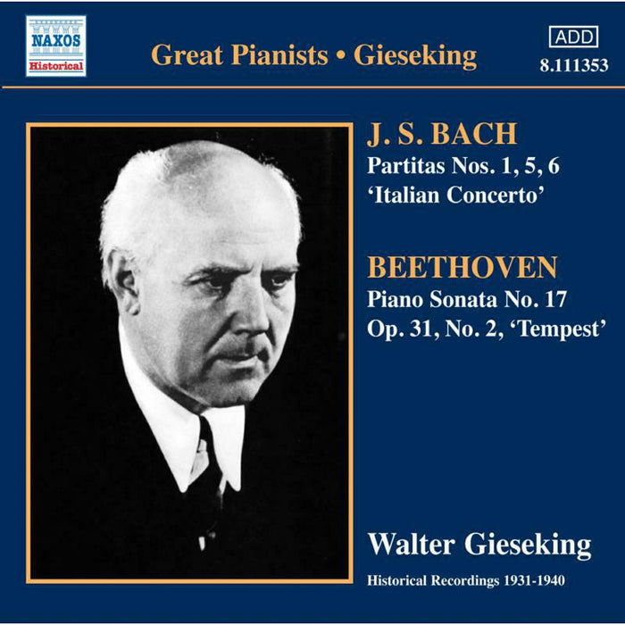 Gieseking - Great Pianists: Gieseking - 8111353