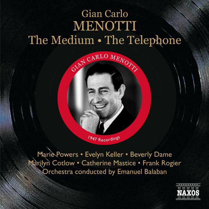 Soloists:Orchestra:Balaban - Menotti: The Medium/ The Telephone - 8111370