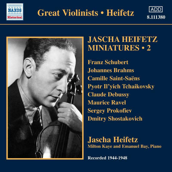 Jascha Heifetz:Kay:Bay - VAR:HEIFETZ MINIATURES V2 - 8111380
