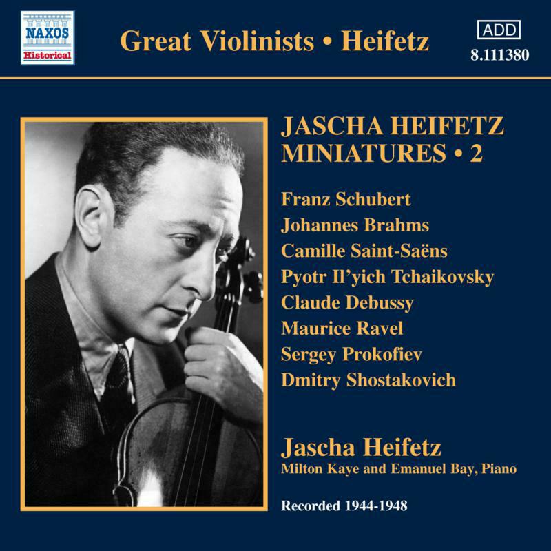 Jascha Heifetz:Kay:Bay - VAR:HEIFETZ MINIATURES V2 - 8111380