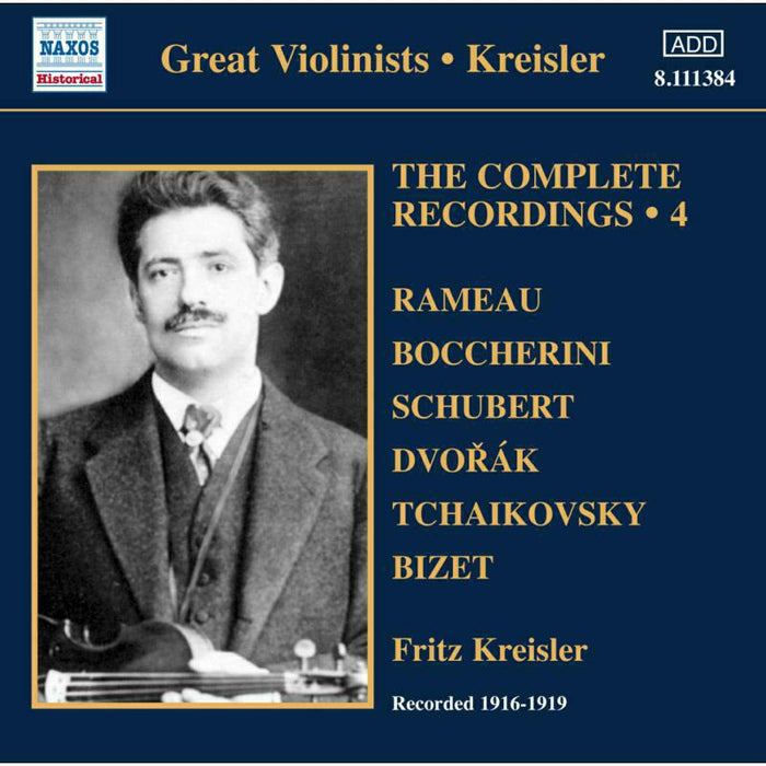 Fritz Kreisler - Various: Kreisler Edition Volume 4 - 8111384