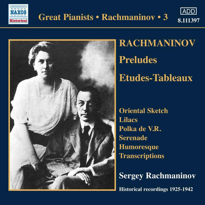 Sergey Rachmaninov - Rachmaninov Volume 3 - 8111397