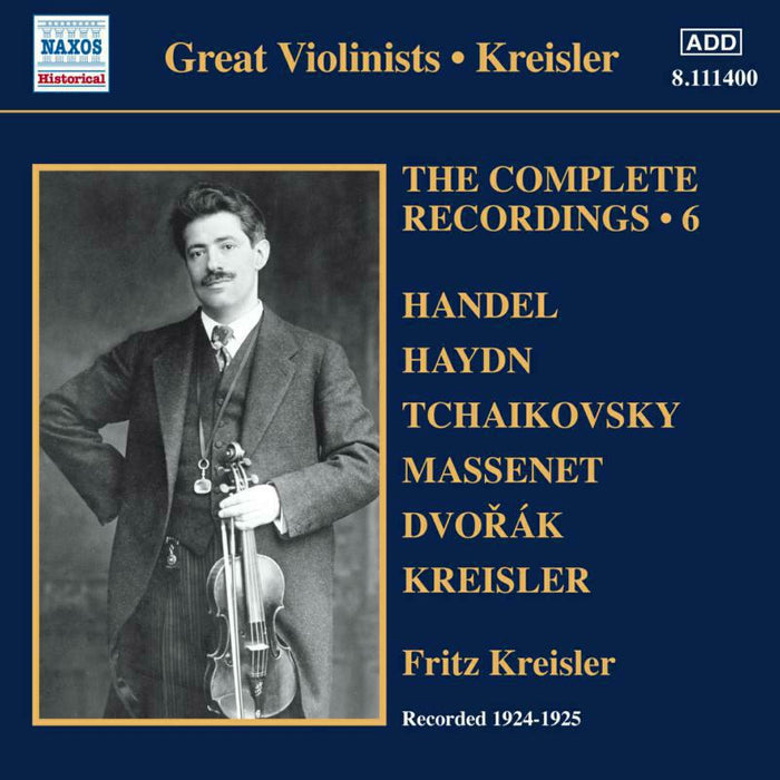 Fritz Kreisler - Complete Kreisler 6 - 8111400