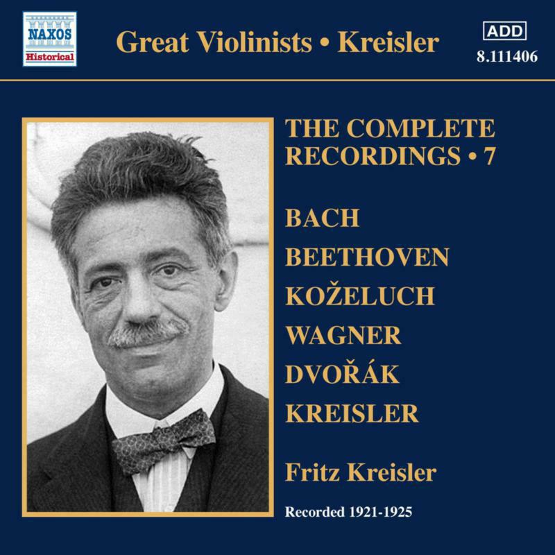 Fritz Kreisler - Var: Kreisler Recordings 7 - 8111406