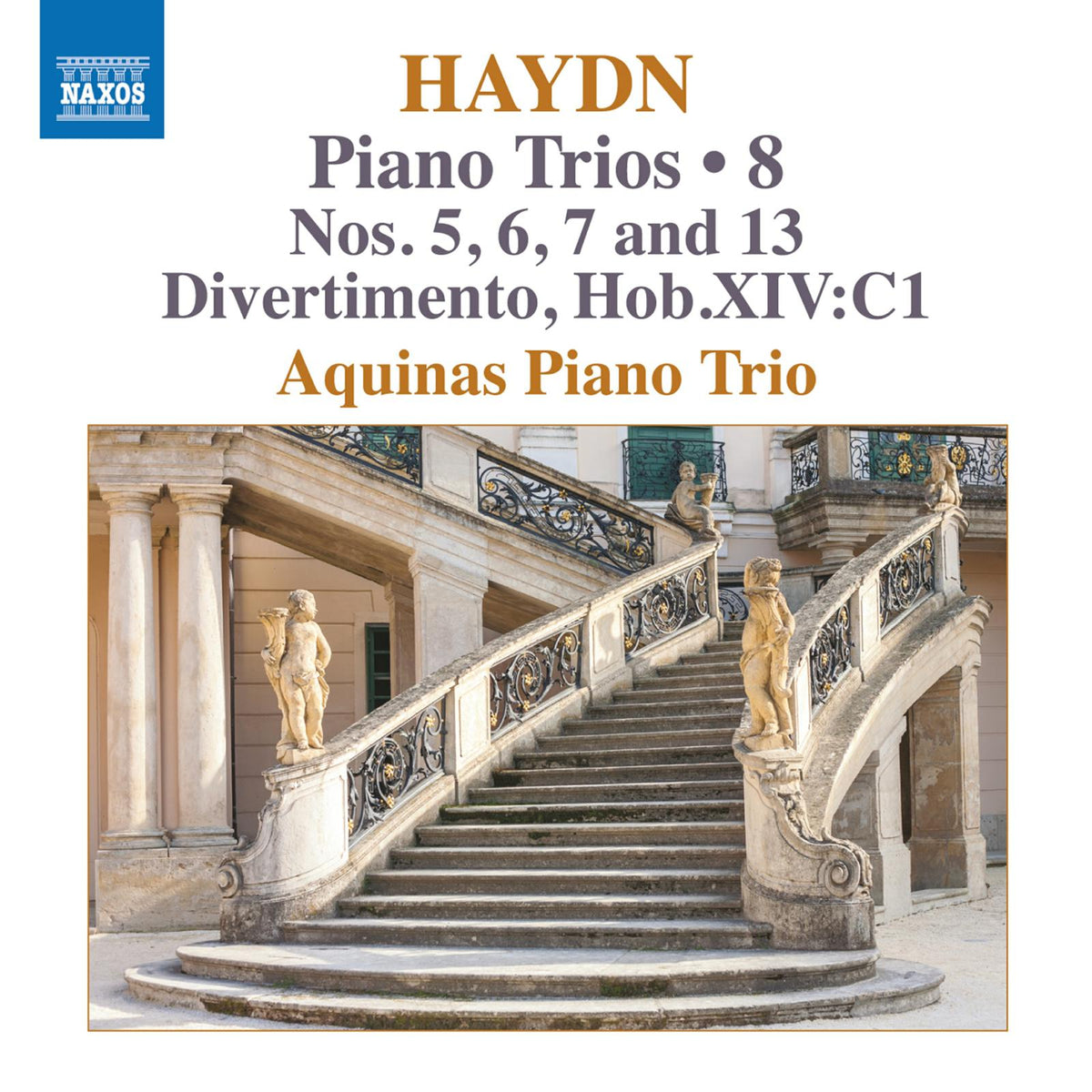 Aquinas Piano Trio - Franz Joseph Haydn: Piano Trios Nos. 5, 6, 7, Vol. 8 - 8574391