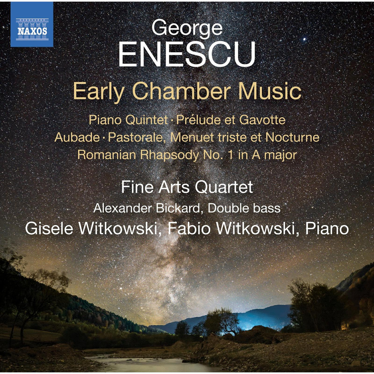 Fine Arts Quartet - George Enescu: Early Chamber Music - 8574487