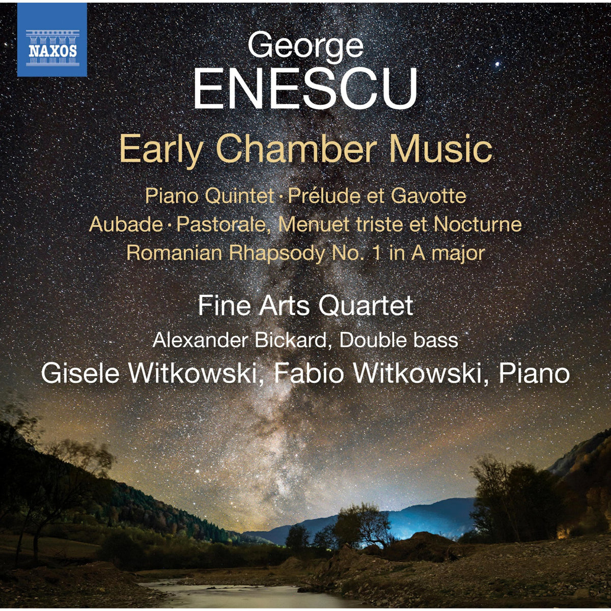 Fine Arts Quartet - George Enescu: Early Chamber Music - 8574487