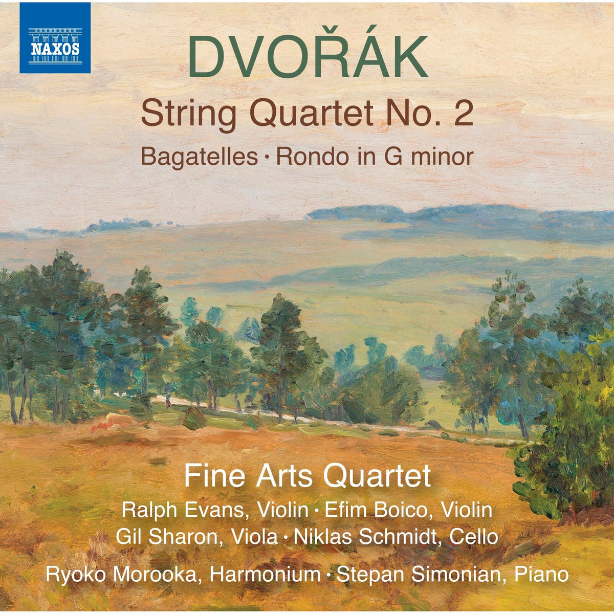 Fine Arts Quartet - Antonin Dvorak: String Quartet No. 2; Bagatelles; Rondo in G minor - 8574513