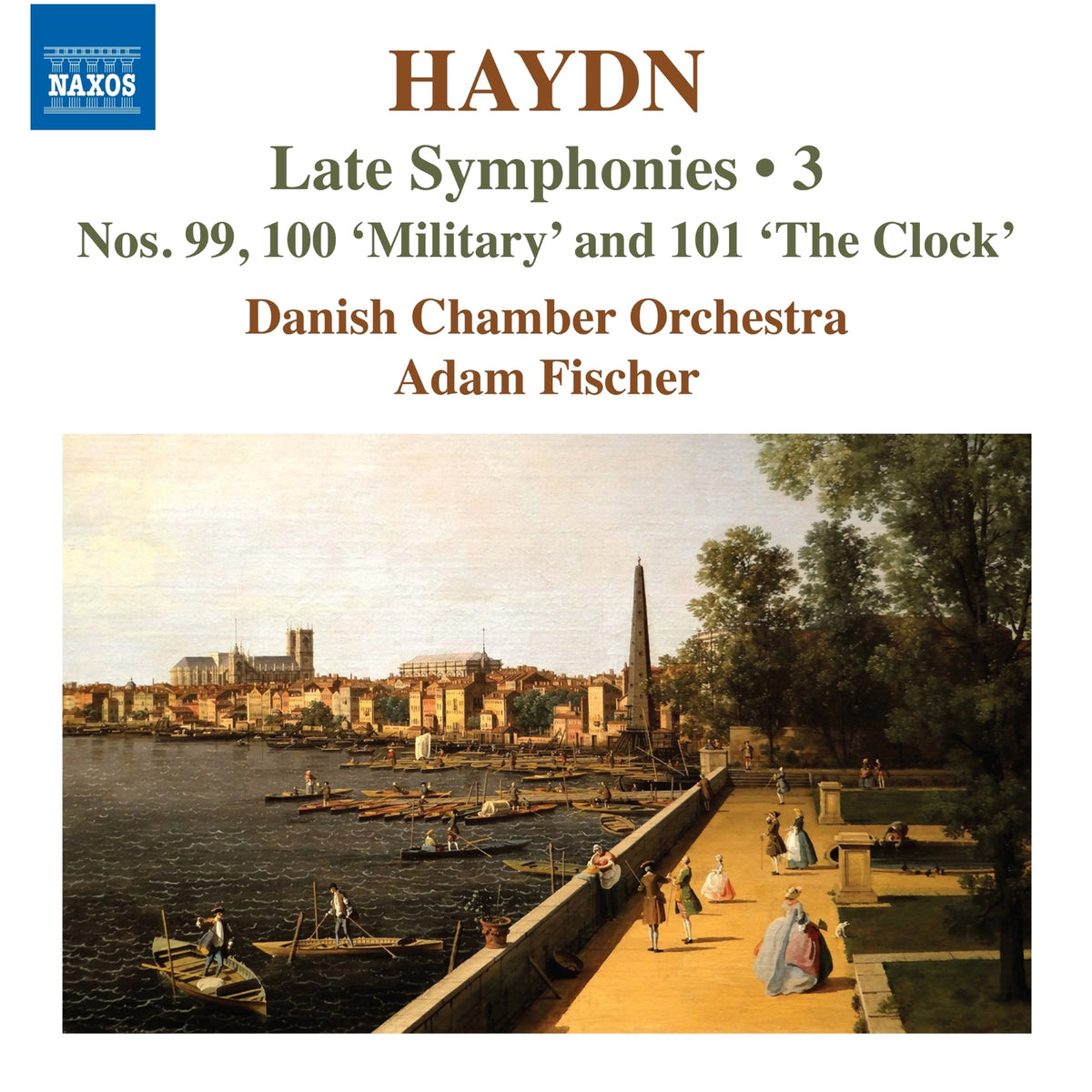 Danish Chamber Orchestra; Adam Fischer - Franz Joseph Haydn: Late Symphonies, Vol. 3 - Nos. 99, 100 'Military' and 101 'The Clock' - 8574518
