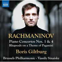 Boris Giltburg; Brussels Philharmonic; Vassily Sinaisky - Sergey Rachmaninov: Piano Concertos Nos. 1 and 4; Rhapsody on a Theme of Paganini - 8574528