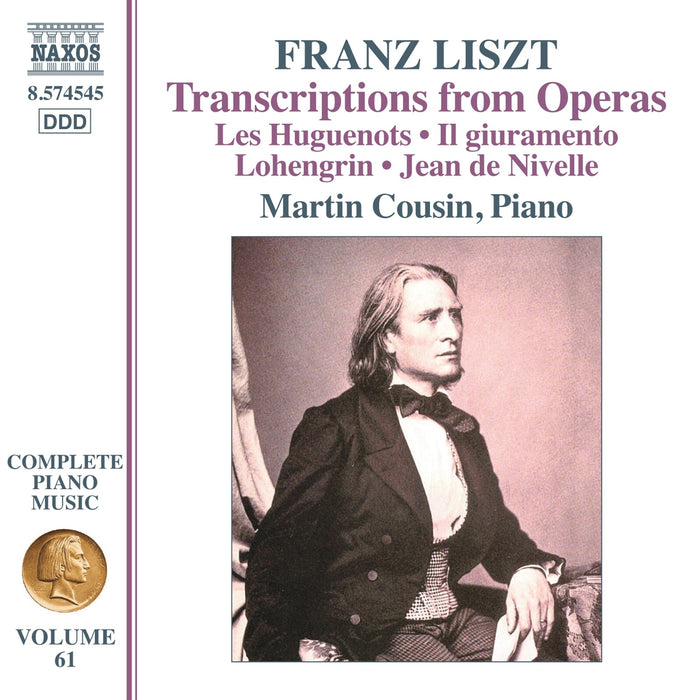 Martin Cousin - Franz Liszt: Complete Piano Music, Vol. 61 (Transcriptions from Operas) - 8574545