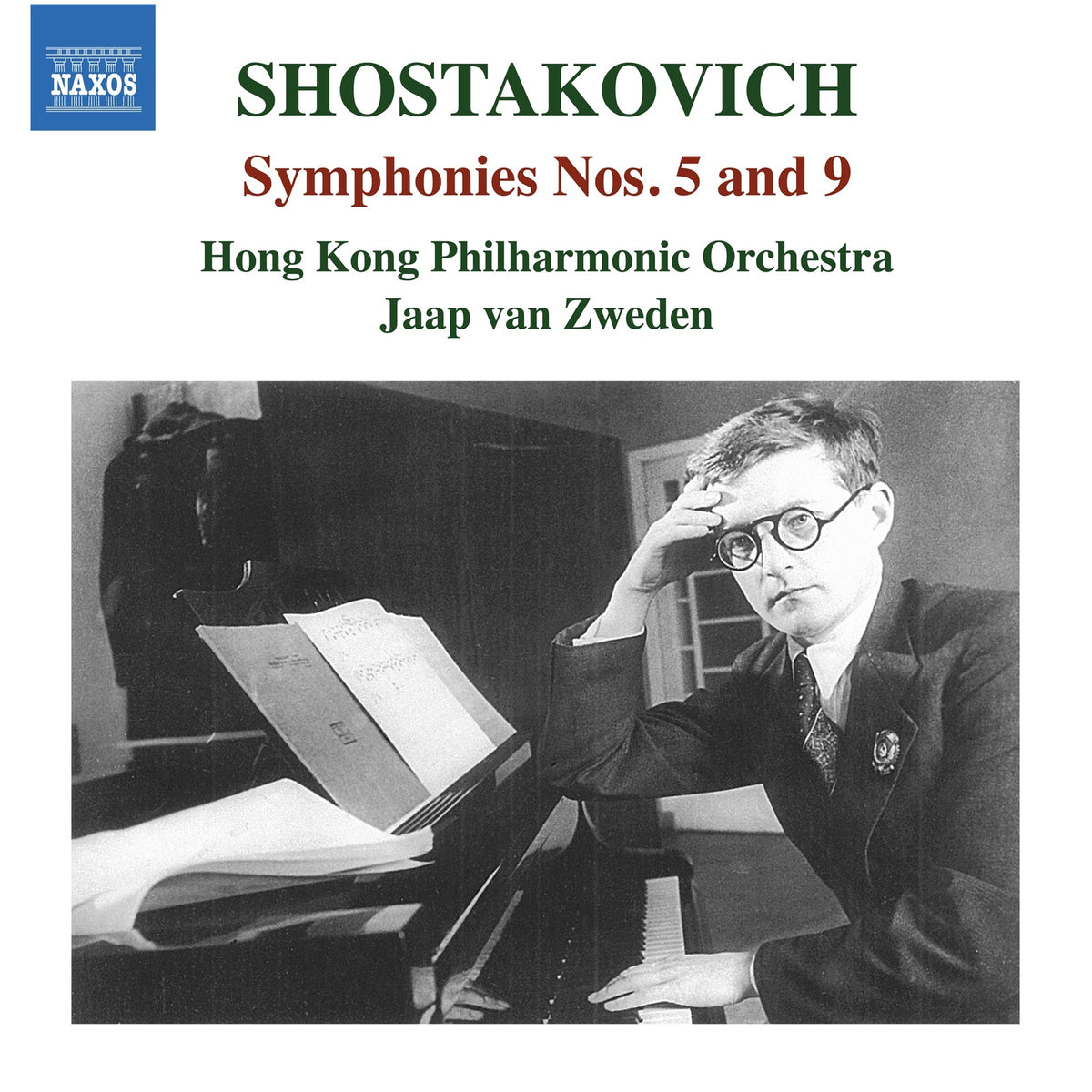 Hong Kong Philharmonic Orchestra; Jaap van Zweden - Dmitry Shostakovich: Symphonies Nos. 5 and 9 - 8574549