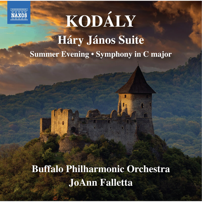 Chester Englander; Buffalo Philharmonic Orchestra; JoAnn Falletta - Zoltan Kodaly: Hary Janos Suite; Summer Evening; Symphony in C major - 8574556