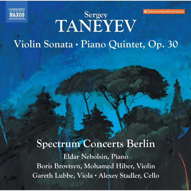 Spectrum Concerts Berlin - Sergey Taneyev: Violin Sonata; Piano Quintet, Op. 30 - 8574566