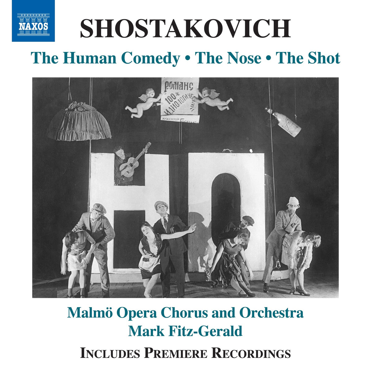 Malmo Opera Chorus and Orchestra; Mark Fitz-Gerald - Dmitry Shostakovich: The Human Comedy; The Nose; The Shot - 8574590