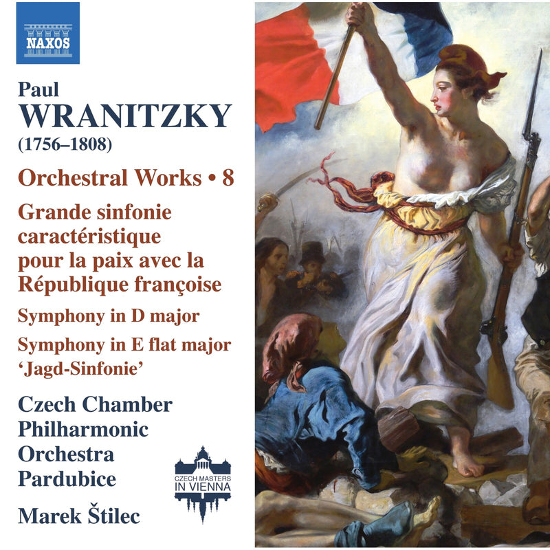 Czech Chamber Philharmonic Orchestra Pardubice; Marek Stilec - Paul Wranitzky: Orchestral Works, Vol. 8 - 8574616