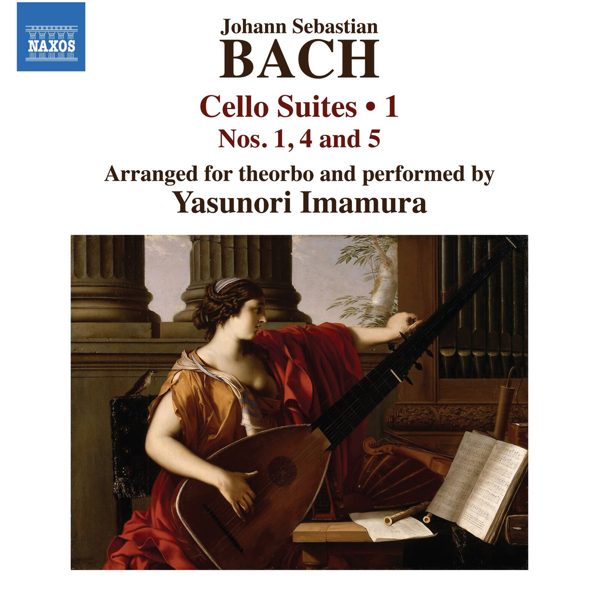 Yasunori Imamura - Johann Sebastian Bach: Cello Suites, Vol. 1 - Nos. 1, 4 and 5 (arranged for theorbo) - 8574617