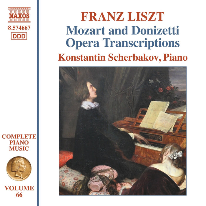 Konstantin Scherbakov - Franz Liszt: Complete Piano Music, Vol. 66 - Mozart and Donizetti Opera Transcriptions - 8574667