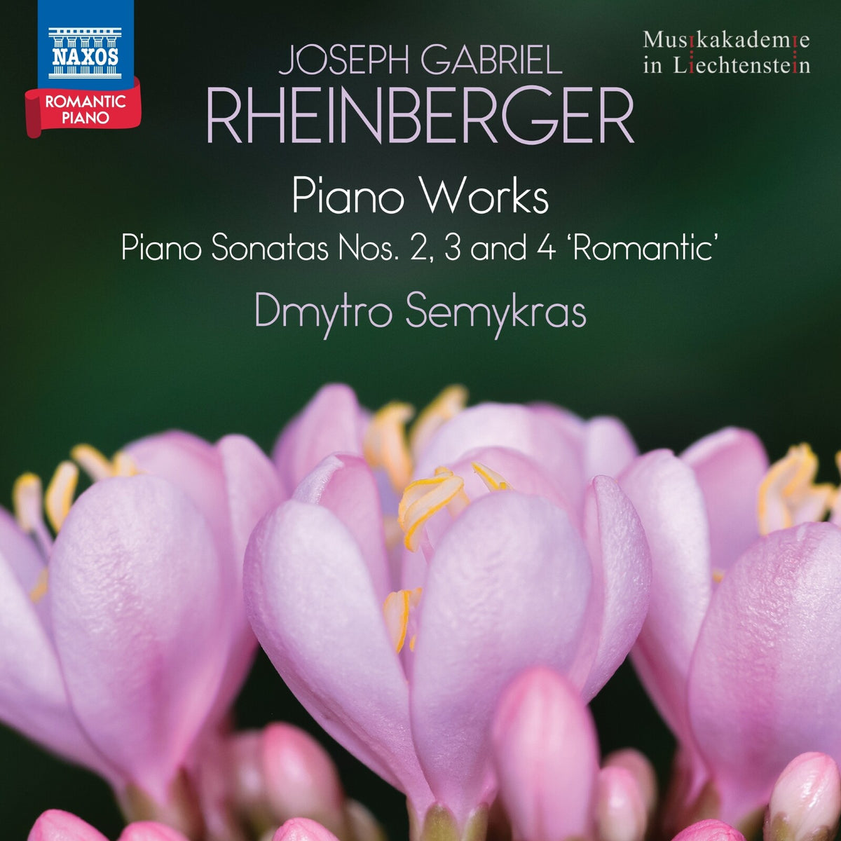 Dmytro Semykras - Joseph Gabriel Rheinberger: Piano Works (Piano Sonatas Nos. 2, 3 and 4 'Romantic') - Romantic Piano, Vol. 10 - 8574676