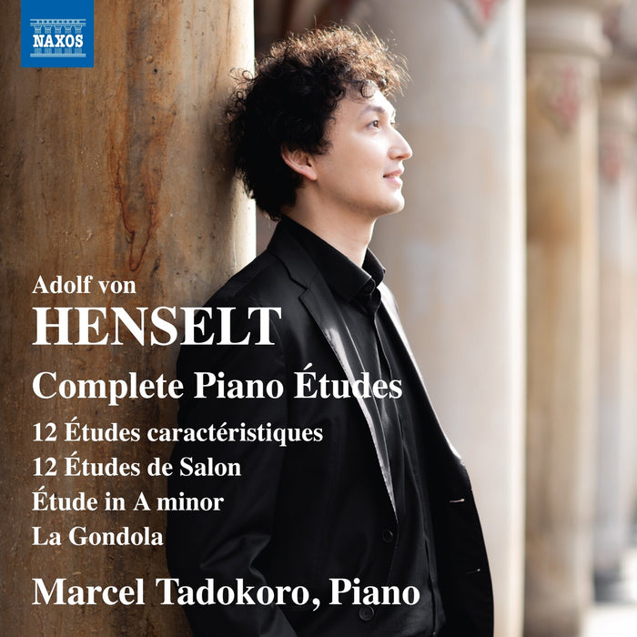 Marcel Tadokoro - Adolf von Henselt: Complete Piano Etudes - 12 Etudes caracteristiques; 12 Etudes de Salon; Etude in A minor; La Gondola - 8574704