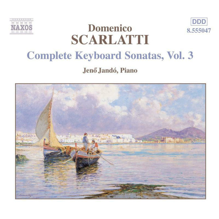 Jeno Jando - SCARLATTI, D.: Keyboard Sonatas, Vol. 3 - 8555047