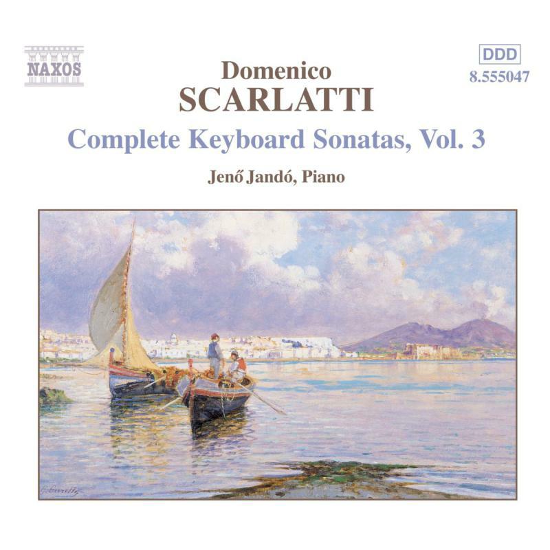 Jeno Jando - SCARLATTI, D.: Keyboard Sonatas, Vol. 3 - 8555047