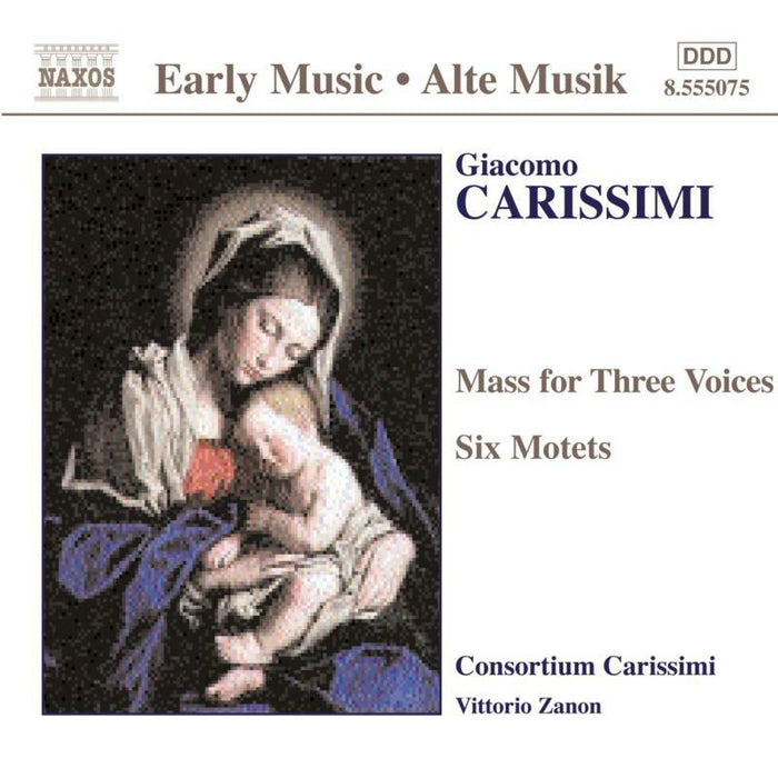 Consortium Carissimi - CARISSIMI: Mass for Three Voices / 6 Motets - 8555075