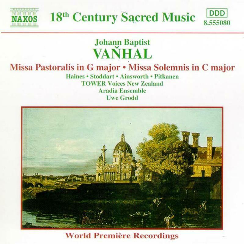 Soloists:Aradia Ens:Tower - VANHAL: Missa Pastoralis / Missa Solemnis - 8555080
