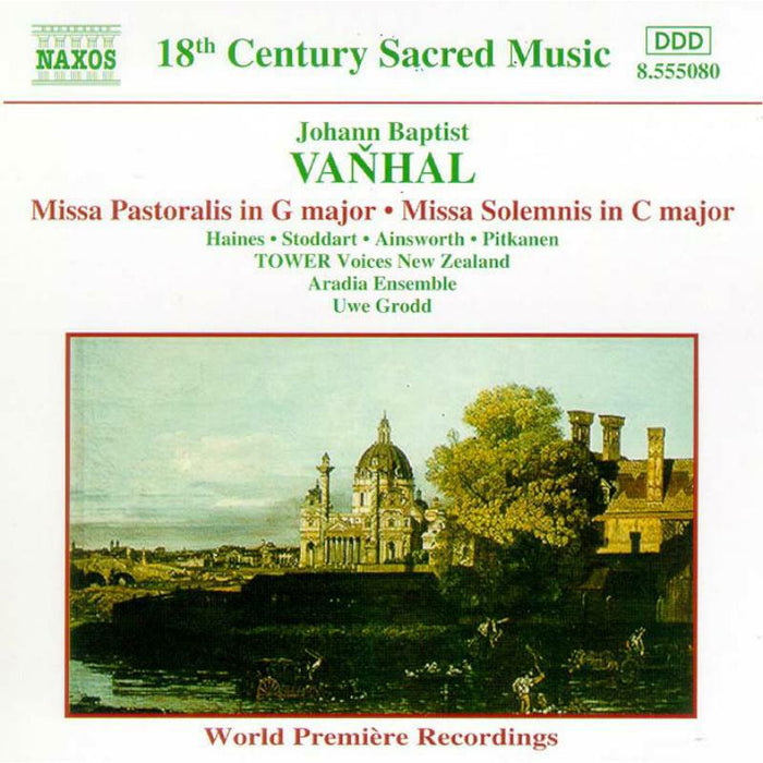 Soloists:Aradia Ens:Tower - VANHAL: Missa Pastoralis / Missa Solemnis - 8555080
