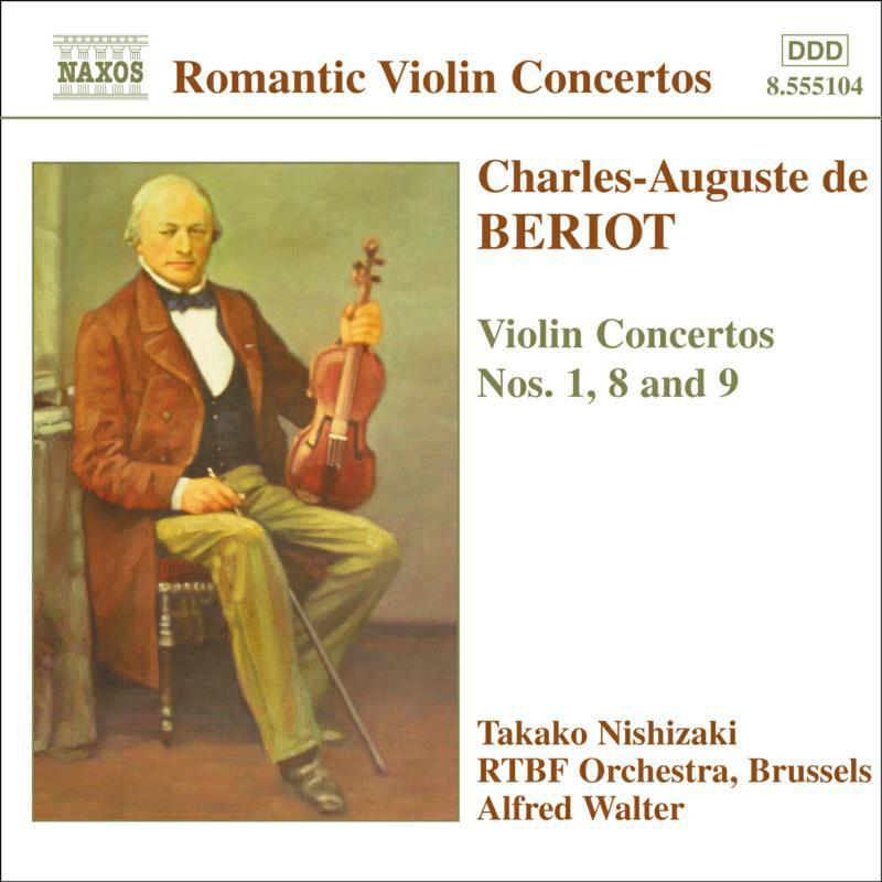 Nishizaki:Rtbf So Brussels - BERIOT: Violin Concertos Nos. 1, 8 and 9 - 8555104