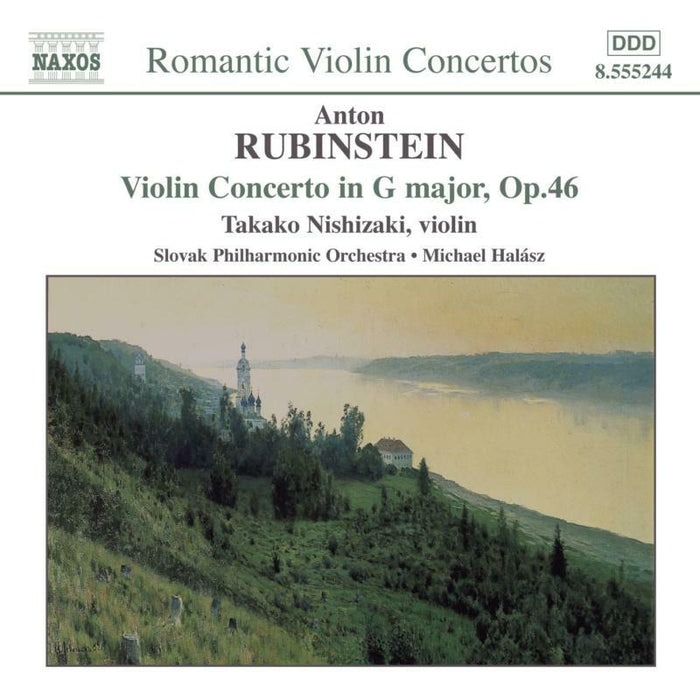 Nishizaki:Hkpo:Slovak Po - RUBINSTEIN: Violin Concerto / CUI: Suite Concertante - 8555244