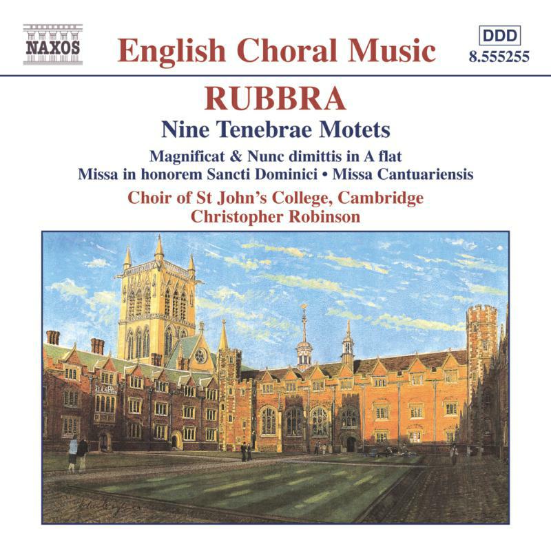 Soloists:St Johns - RUBBRA: Nine Tenebrae Motets / Magnificat and Nunc Dimittis - 8555255