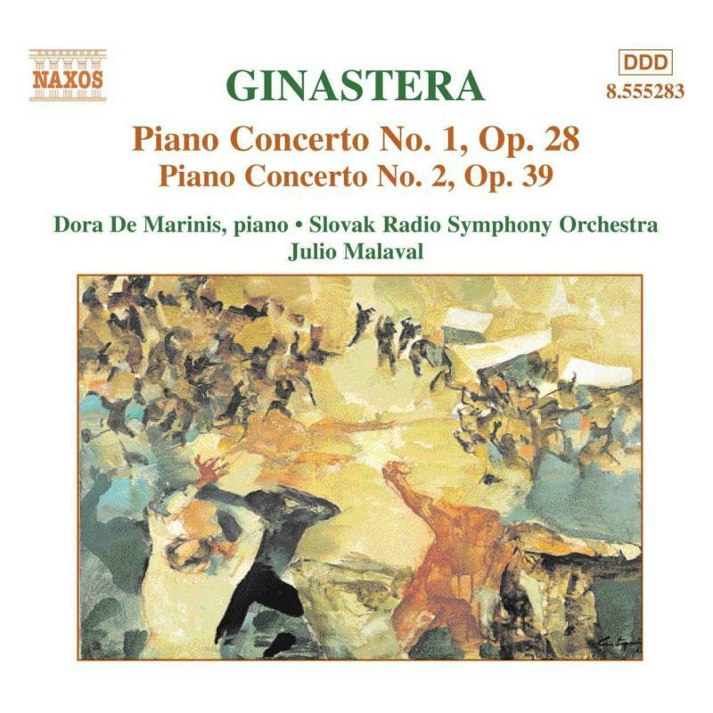 De Marinis:Slovak Rso - GINASTERA: Piano Concertos Nos. 1 and 2 - 8555283