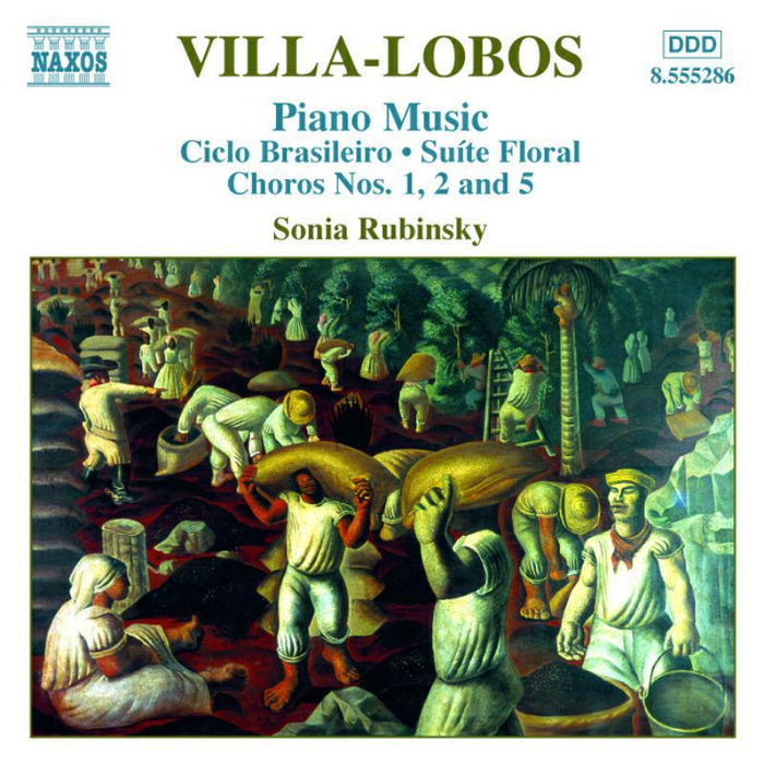 Sonia Rubinsky - VILLA-LOBOS: Circlo Brasileiro / Choros Nos. 1, 2 and 5 - 8555286