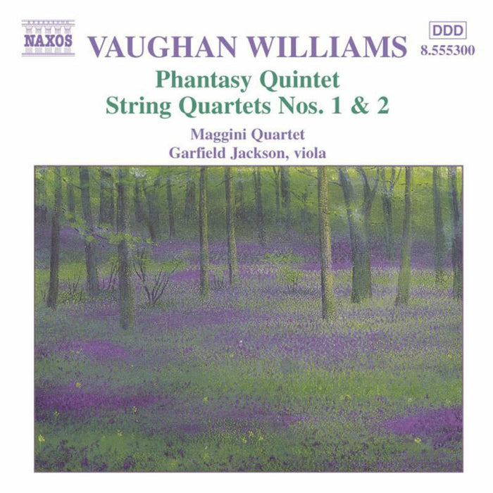 Jackson:Maggini 4Tet - VAUGHAN-WILLIAMS: Phantasy Quintet / String Quartets Nos. 1-2 - 8555300