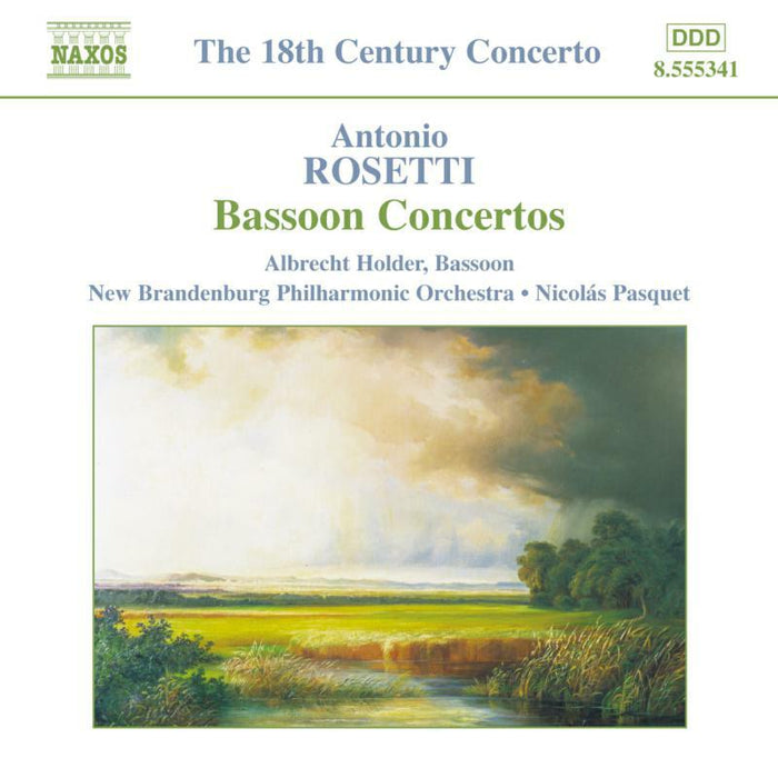 Holder:New Brandenburg Po - ROSETTI: Bassoon Concertos - 8555341