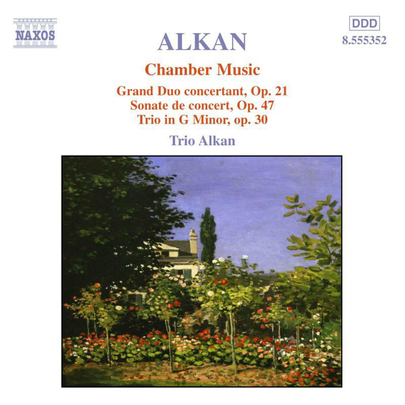 Alkan Trio - ALKAN: Grand Duo Concertant / Sonate de Concert / Piano Trio - 8555352