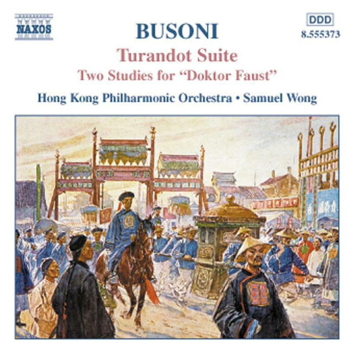 Hkpo:Wong - BUSONI: Turandot Suite / 2 Studies for Doktor Faust - 8555373