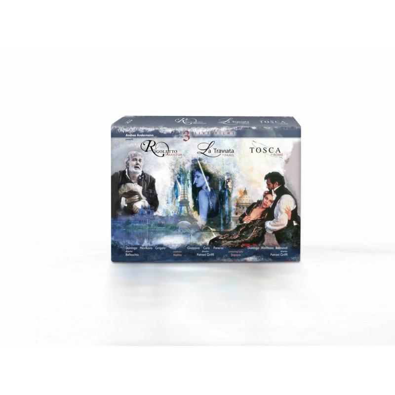 Domingo/Novikova/Grigolo - Verdi/Puccini: 3 Live Operas - 2110374-77