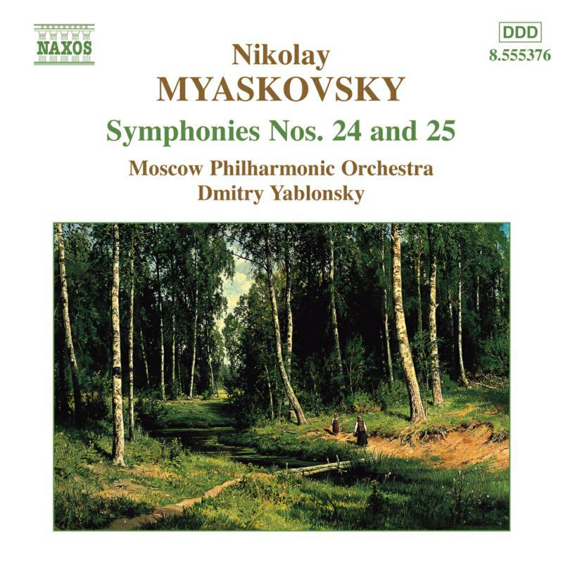 Moscow Po - MYASKOVSKY: Symphonies Nos. 24 and 25 - 8555376