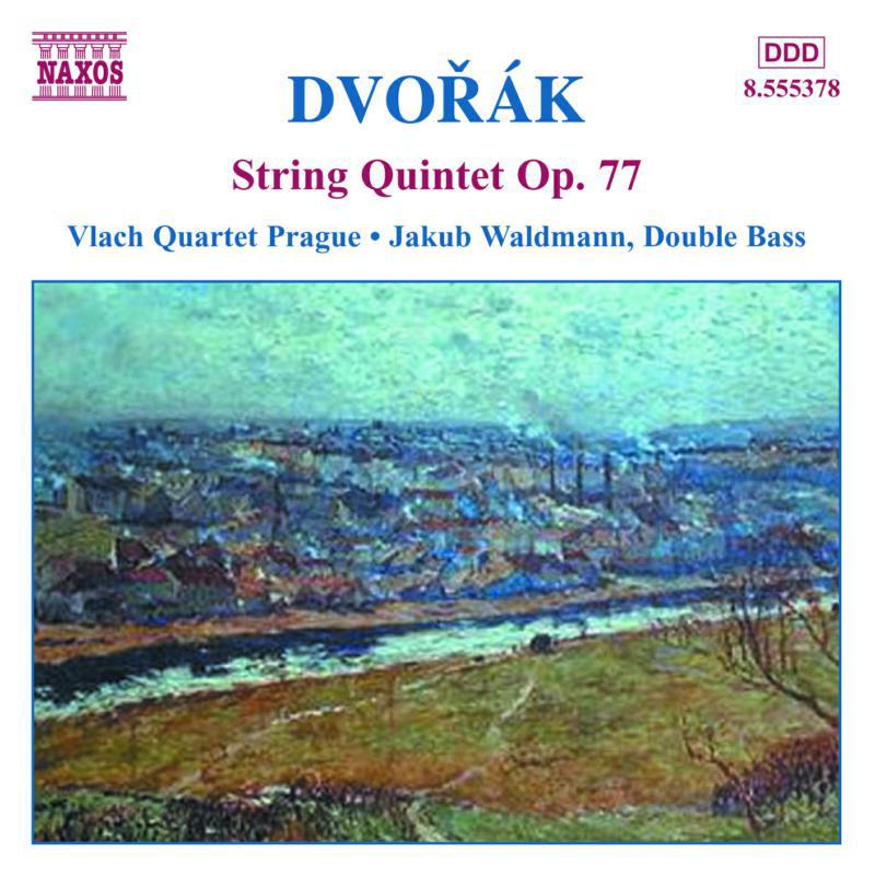 Waldmann:Vlach 4Tet - DVORAK: String Quintet Op. 77 / Miniatures - 8555378