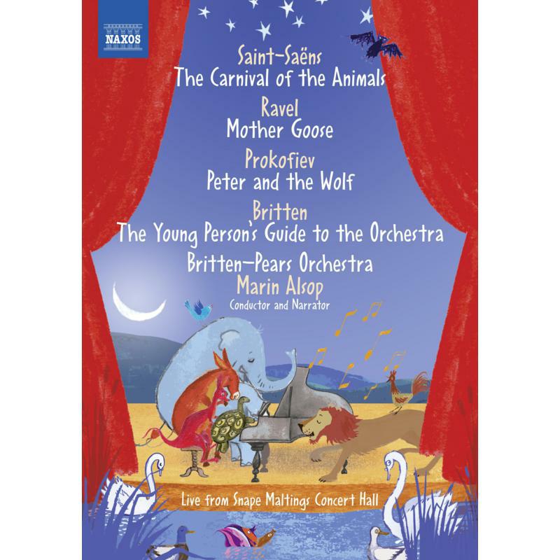 Britten-Pears Orc/Alsop - Camille Saint-Sa?ns: The Carnival of the Animals, Maurice Ravel: Mother Goose, Sergey Prokofiev: Peter and the Wolf, Ben - 2110399