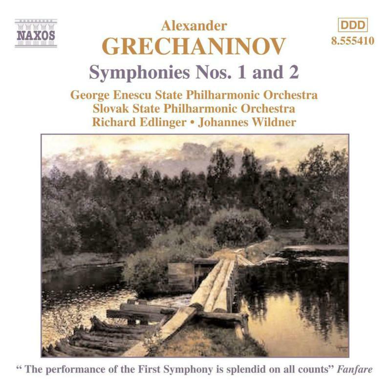 Enescu Spo:Edlinger - GRECHANINOV: Symphonies Nos. 1 and 2 - 8555410