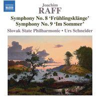 Slovak State Philharmonic; Urs Schneider - Joachim Raff: Symphony No. 8 'Fruohlingsklange'; Symphony No. 9 'Im Sommer' - 8555499