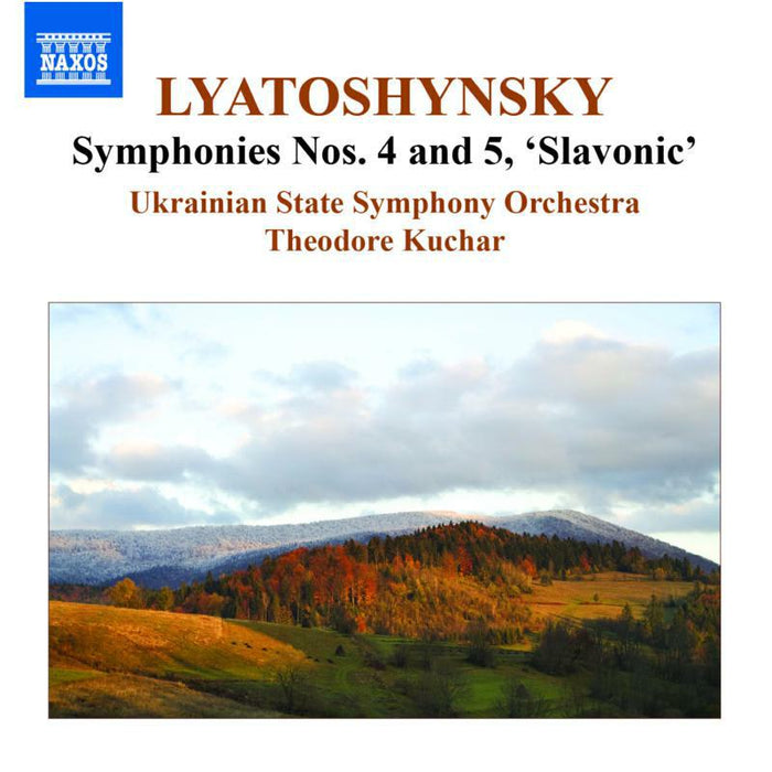 Ukrainian So:Kuchar - Lyatoshynsky: Symphonies Nos 4 5 - 8555580