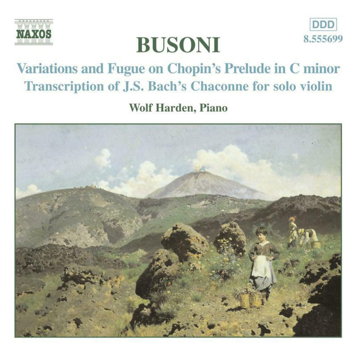Wolf Harden - BUSONI: Variations and Fugue on Chopin's Prelude in C minor - 8555699