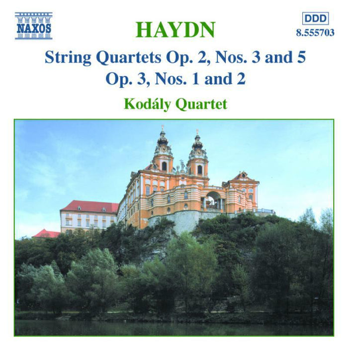Kodaly 4Tet - HAYDN: String Quartets Op. 2, Nos. 3 and 5 / Op. 3, Nos. 1-2 - 8555703